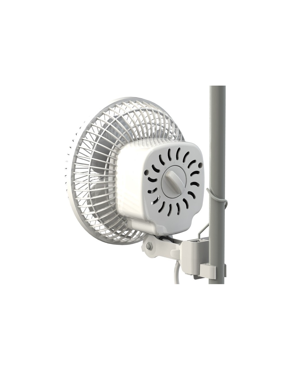 Ventilateur avec pince et socle - Clip Fan - 20 cm - 15W