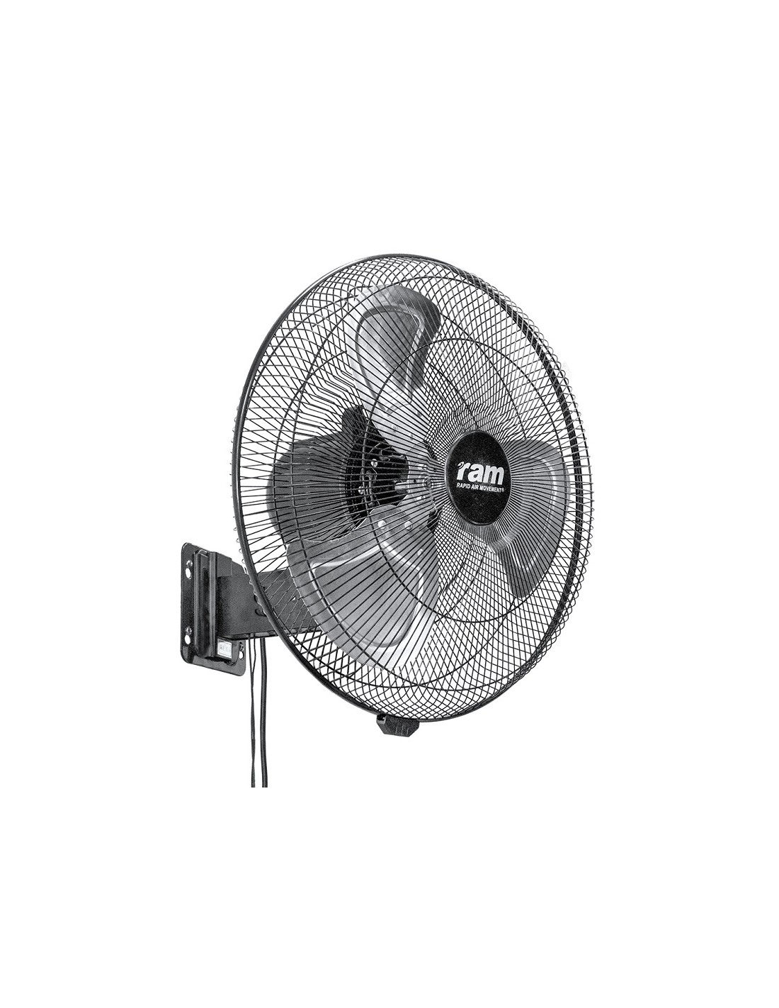 Ventilateur MURAL PRO VENTS + TELECOMMANDE 40CM 45W SILENCIEUX